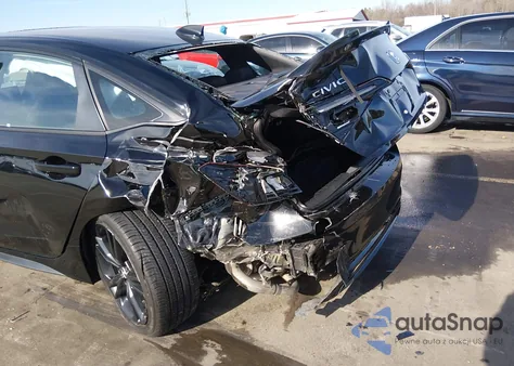 2025 Honda Civic Si Base W/High Performance Summer Tires/ z USA, uszkodzony, nr VIN 2HGFE1E57SH471634